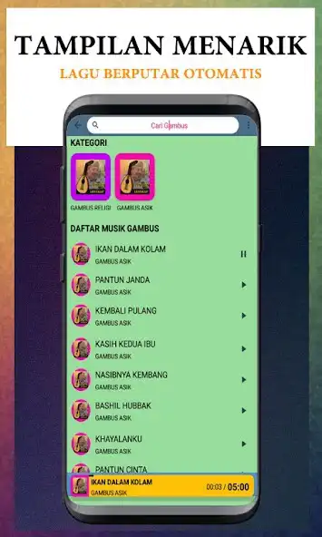 Play Gambus Ikan Dalam Kolam Lirik as an online game Gambus Ikan Dalam Kolam Lirik with UptoPlay