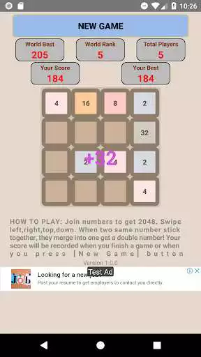 Play Game 2048 King and enjoy Game 2048 King with UptoPlay Play Game 2048 King and enjoy Game 2048 King with UptoPlay