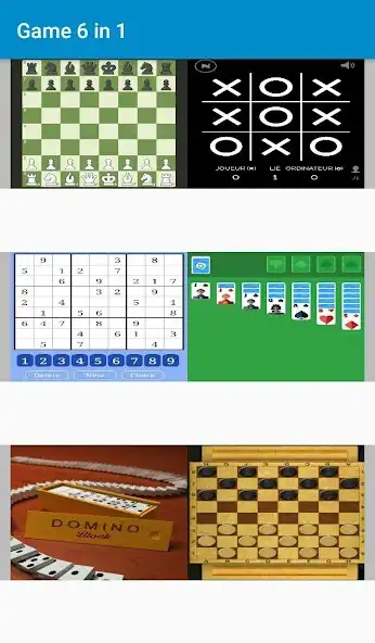 Play Game 6 in 1  and enjoy Game 6 in 1 with UptoPlay