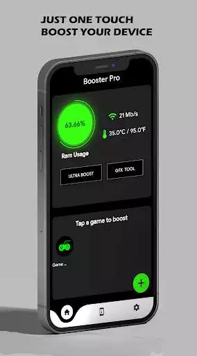 Play Game Booster - Game At Speed GFX Tool Lag Fix  and enjoy Game Booster - Game At Speed GFX Tool Lag Fix with UptoPlay