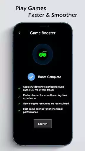 Play Game Booster - Game At Speed GFX Tool Lag Fix as an online game Game Booster - Game At Speed GFX Tool Lag Fix with UptoPlay