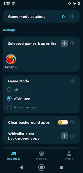 Play GameBoosterX - Game Mode PRO  and enjoy GameBoosterX - Game Mode PRO with UptoPlay