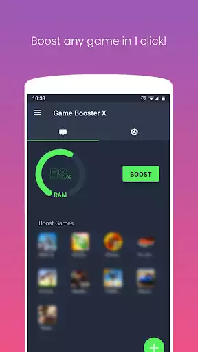 Play Game Booster X: Game Play Optimizer  and enjoy Game Booster X: Game Play Optimizer with UptoPlay