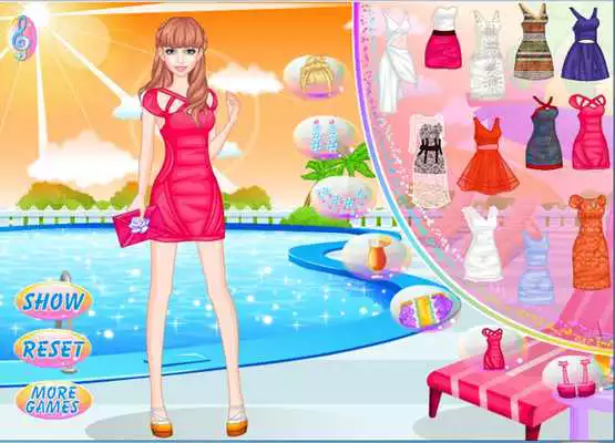 Play Game bride dressing