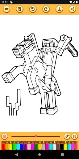 Play Game Character Coloring Pages  and enjoy Game Character Coloring Pages with UptoPlay