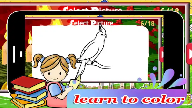 Play Game Coloring Little Kids : lile po de  and enjoy Game Coloring Little Kids : lile po de with UptoPlay