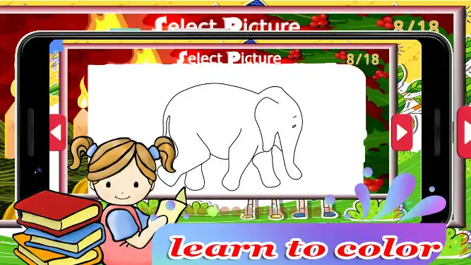 Play Game Coloring Little Kids : lile po de as an online game Game Coloring Little Kids : lile po de with UptoPlay