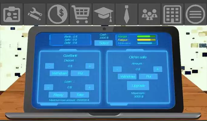 Play GameDev Simulator Tech. update. Stage 3/7