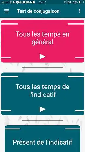Play Game french conjugation: learn french conjugation