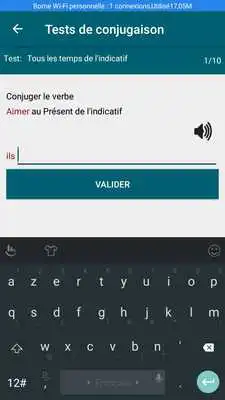 Play Game french conjugation: learn french conjugation