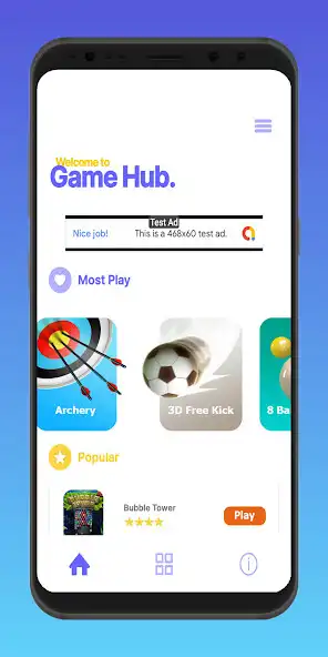Play Game Hub- All in one gameBox  and enjoy Game Hub- All in one gameBox with UptoPlay