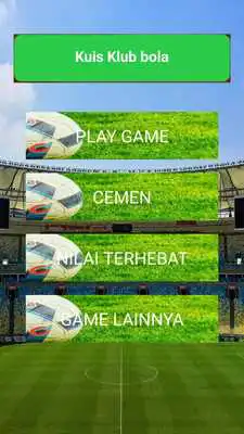 Play Game kuis Sepak bola indonesia