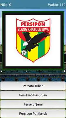 Play Game kuis Sepak bola indonesia