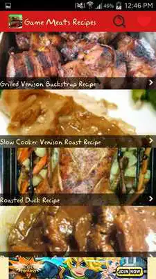 Play Game Meats Recipes