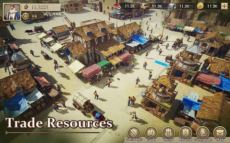 Play Game of Empires:Warring Realms as an online game Game of Empires:Warring Realms with UptoPlay