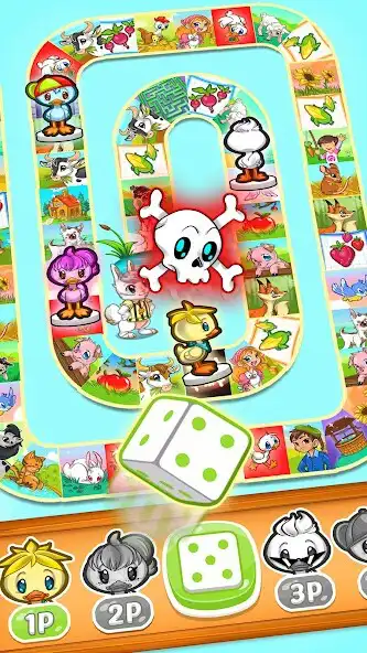 Play Game of Goose as an online game Game of Goose with UptoPlay