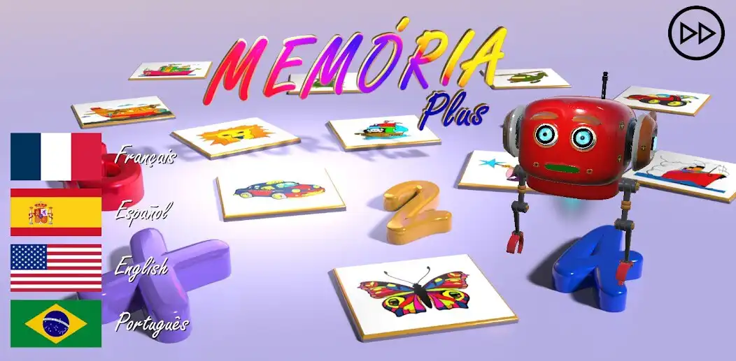 Play Game of Memory Plus 3D  and enjoy Game of Memory Plus 3D with UptoPlay