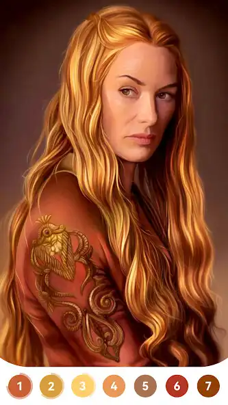 Play Game of Thrones Coloring Book as an online game Game of Thrones Coloring Book with UptoPlay
