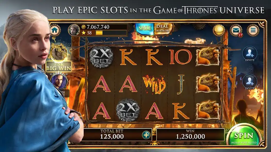 Play Game of Thrones Slots Casino  and enjoy Game of Thrones Slots Casino with UptoPlay