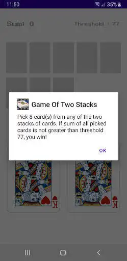 Play Game Of Two Stacks  and enjoy Game Of Two Stacks with UptoPlay