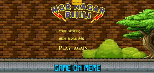 Play Game on MGR Nagar Bijili  and enjoy Game on MGR Nagar Bijili with UptoPlay