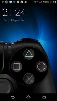 Play Gamepad Screen Locker