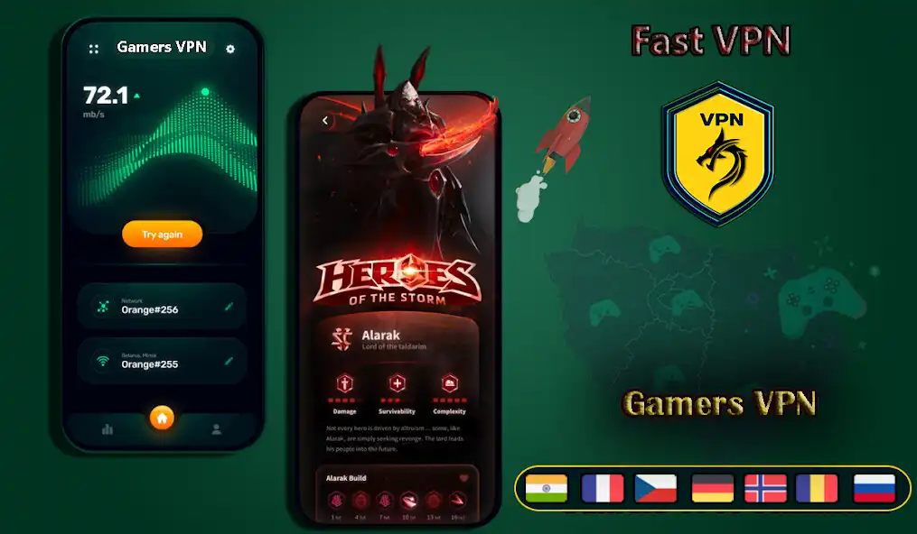 Play Gamers VPN: Proxy Unblock VPN as an online game Gamers VPN: Proxy Unblock VPN with UptoPlay