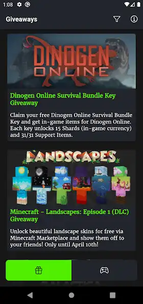 Play Games and Giveaways Alert  and enjoy Games and Giveaways Alert with UptoPlay