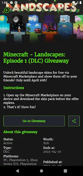 Play Games and Giveaways Alert as an online game Games and Giveaways Alert with UptoPlay