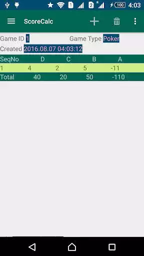 Play Game Scores Calculation Play Game Scores Calculation