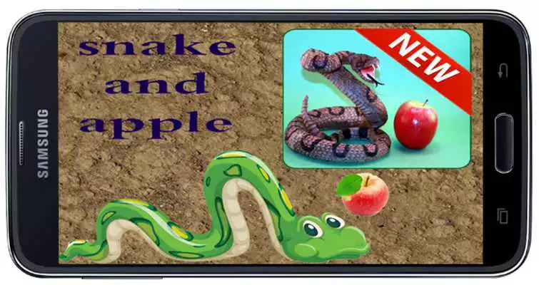 Play Game snake and apple