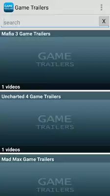 Play Game Trailers
