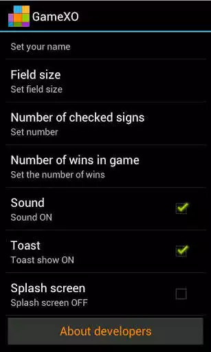 Play Game XO (tic tac toe) as an online game Game XO (tic tac toe) with UptoPlay