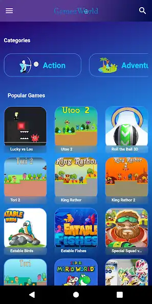 Play GamezWorld - All web games  and enjoy GamezWorld - All web games with UptoPlay