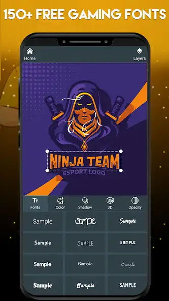 Play Gaming Logo Esport Maker as an online game Gaming Logo Esport Maker with UptoPlay