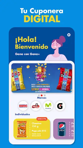 Play Gana+ Cupones  and enjoy Gana+ Cupones with UptoPlay