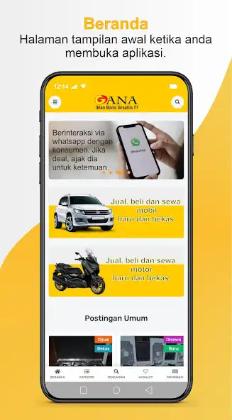 Play Gana - Jual Beli Barang Bekas  and enjoy Gana - Jual Beli Barang Bekas with UptoPlay