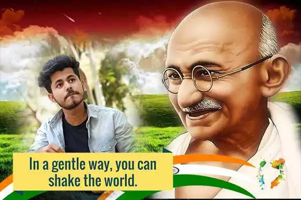 Play Gandhi Jayanti Photo Editor  and enjoy Gandhi Jayanti Photo Editor with UptoPlay