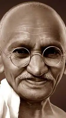 Play Gandhi Live Wallpaper
