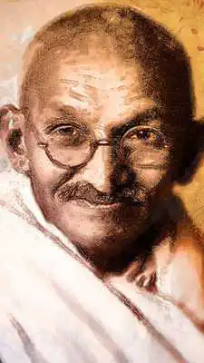 Play Gandhi Live Wallpaper