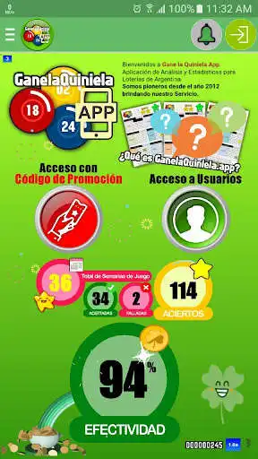 Play Gane la Quiniela as an online game Gane la Quiniela with UptoPlay
