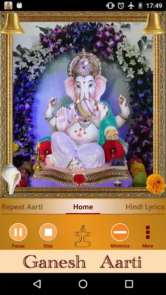 Play Ganesh Aarti: Jai Ganesh Deva as an online game Ganesh Aarti: Jai Ganesh Deva with UptoPlay