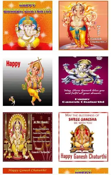 Play Ganesh Chaturthi GIF Wishes as an online game Ganesh Chaturthi GIF Wishes with UptoPlay