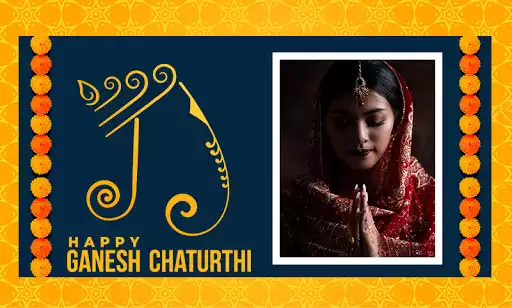Play Ganesh Chaturthi Photo Frames as an online game Ganesh Chaturthi Photo Frames with UptoPlay