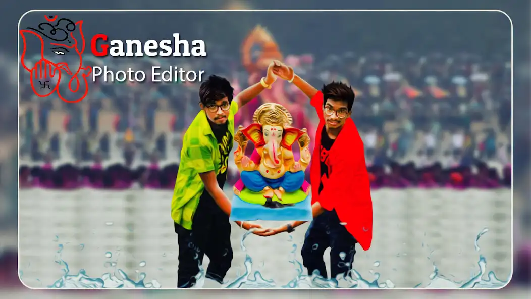 Play Ganesh  Photo Editor - Ganesh Photo Frame  and enjoy Ganesh  Photo Editor - Ganesh Photo Frame with UptoPlay