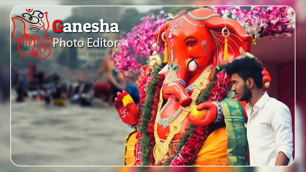 Play Ganesh  Photo Editor - Ganesh Photo Frame as an online game Ganesh  Photo Editor - Ganesh Photo Frame with UptoPlay