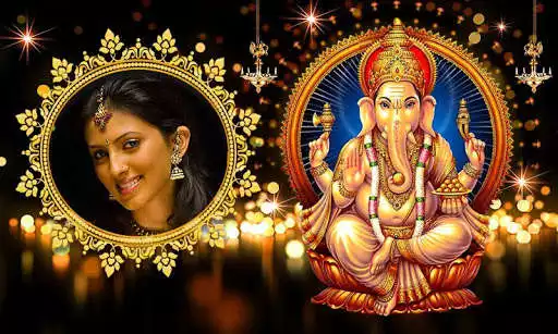 Play Ganesh Photo Frames as an online game Ganesh Photo Frames with UptoPlay