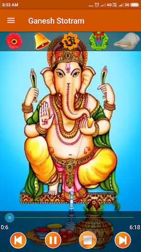 Play Ganesh Stotram as an online game Ganesh Stotram with UptoPlay