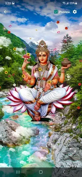 Play Ganga Mataji Wallpaper  and enjoy Ganga Mataji Wallpaper with UptoPlay