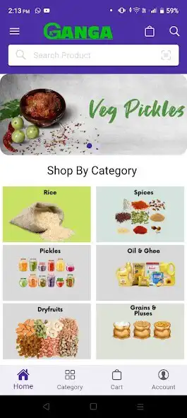 Play Ganga online grocery  and enjoy Ganga online grocery with UptoPlay